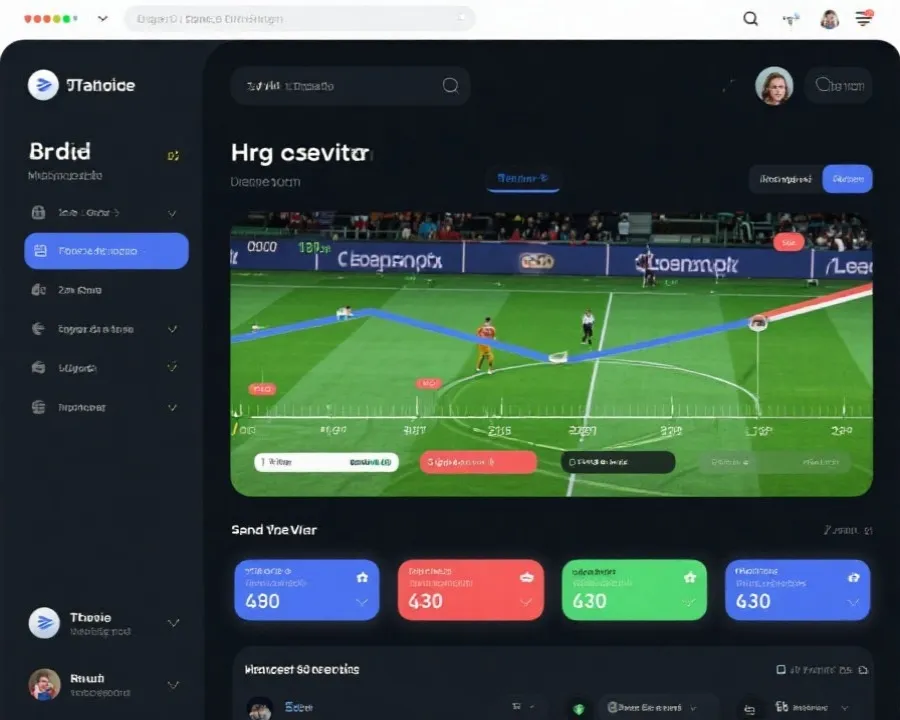 世界杯直播频道界面展示